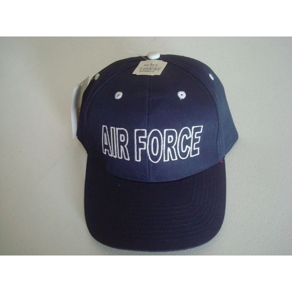 AIR FORCE STRAPBACK DEADSTOCK HAT CAP VINTAGE BX1 BEACH GOLF